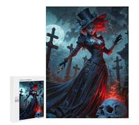 500 PCS Jigsaws for Adults Puzzle Graveyard Waltz Of Maman Brigitte Puzzles for Adults Toy Wall Decor Enhance Memory Gifts for Friends And Family 500 PCS