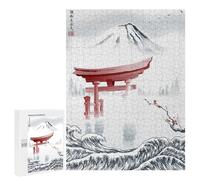 500 PCS Jigsaws for Adults Puzzle Great Wave Off Kanagawa Puzzle for Adults Family Game Difficult Challenge Gifts for Friends And Family 500 PCS