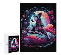 500 PCS Jigsaws for Adults Puzzle Greyhound Puppies Puzzles for Adults Toy Wall Decor Enhance Memory Gifts for Friends And Family 500 PCS