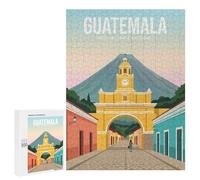 500 PCS Jigsaws for Adults Puzzle Guatemala Arco De Santa Catalina Jigsaws for Adults Fun Games Stress Reliever Challenging To Complete 500 PCS
