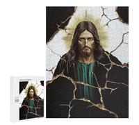 500 PCS Jigsaws for Adults Puzzle Jesus Christ Painting Puzzles for Adults Toy Wall Decor Enhance Memory Gifts for Friends And Family 500 PCS