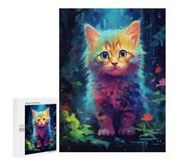 500 PCS Jigsaws for Adults Puzzle Kitty No1 Jigsaw for Adults Fun Games Presents for Women Challenging To Complete 500 PCS
