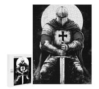 500 PCS Jigsaws for Adults Puzzle Knightly Valor Medieval Armor Artwork Jigsaw Puzzles for Adults For Family Fun for Birthday, Chrismas Unique Challenge Game 500 PCS