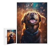 500 PCS Jigsaws for Adults Puzzle Labrador Dogs Puzzles for Adults Toy Wall Decor Enhance Memory Gifts for Friends And Family 500 PCS