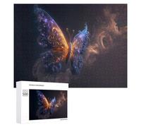 `500 PCS Jigsaws for Adults Puzzle Magical Cosmic Butterfly Adult Jigsaw Puzzle Toy Wall Decor Wall Art Challenging To Complete 500 PCS