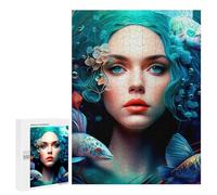 500 PCS Jigsaws for Adults Puzzle Mermaid Dreams Underwater Fantasy Adult Jigsaw Relax Games Difficult Challenge Challenging To Complete 500 PCS
