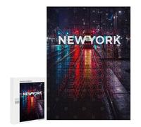 500 PCS Jigsaws for Adults Puzzle Newyork City NYC Puzzle for Adults Family Game Difficult Challenge Gifts for Friends And Family 500 PCS