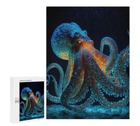 500 PCS Jigsaws for Adults Puzzle Octopus Animal Jigsaws for Adults Fun Games Stress Reliever Challenging To Complete 500 PCS