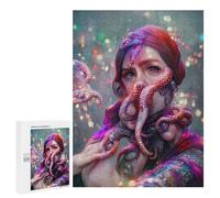 500 PCS Jigsaws for Adults Puzzle Octopus Tentacle Selfie Fantasy Jigsaw Puzzle Hands-on Game But Fun And Humorous Birthday Present, Gifts, 500 PCS