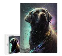 500 PCS Jigsaws for Adults Puzzle Painted Canine Majesty Jigsaw Puzzle Hands-on Game But Fun And Humorous Birthday Present, Gifts, 500 PCS