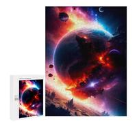 500 PCS Jigsaws for Adults Puzzle Planet Hunters Jigsaw for Adults Fun Games Presents for Women Challenging To Complete 500 PCS