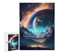 500 PCS Jigsaws for Adults Puzzle Planetary Horizon Jigsaw Puzzle Hands-on Game But Fun And Humorous Birthday Present, Gifts, 500 PCS