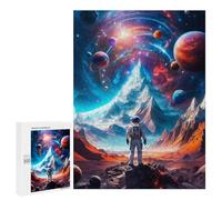 500 PCS Jigsaws for Adults Puzzle Planetary Mountain Puzzles for Adults Hands-on Game Hand Speed Race Great Gift for Gaming 500 PCS