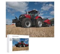 `500 PCS Jigsaws for Adults Puzzle Powerful Farm Tractor in Action -3 Adult Jigsaw Puzzle Toy Wall Decor Wall Art Challenging To Complete 500 PCS