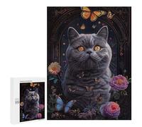 500 PCS Jigsaws for Adults Puzzle Scottish Fold Jigsaw Puzzle Hands-on Game But Fun And Humorous Birthday Present, Gifts, 500 PCS