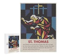 500 PCS Jigsaws for Adults Puzzle ST THOMAS Jigsaw Puzzle Hands-on Game But Fun And Humorous Birthday Present, Gifts, 500 PCS