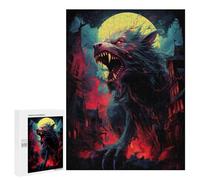 500 PCS Jigsaws for Adults Puzzle Wolf of Saint Luna Puzzles for Adults Toy Wall Decor Enhance Memory Gifts for Friends And Family 500 PCS