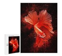 500 PCS Jigsaws for Adults Siamese Fighting Fish Puzzles for Adults Toy Wall Decor Improve Memory Gifts for Friends And Family 500 PCS
