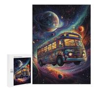 500 PCS Jigsaws for Adults Space Bus Puzzles for Adults Toy Wall Decor Improve Memory Gifts for Friends And Family 500 PCS