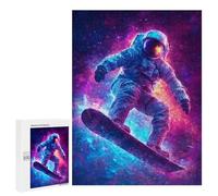 500 PCS Jigsaws for Adults Space Snowboarding Adventure-2 Jigsaw for Teenagers Improve Memory Every Piece Is Unique - Toys Educational Games 500 PCS