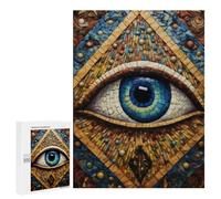 500 PCS Jigsaws for Teenagers Puzzle Mosaic Eye Artwork Puzzles for Teenagers Difficult Challenge Every Piece Is Unique - Learning Educational Toys 500 PCS