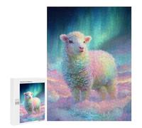 500 PCS Jigsaws for Teenagers Rainbow Sheep in Clouds Puzzle For Teenagers Analysis And Logic Difficult And Challenge for Is Ideal As A Gift 500 PCS