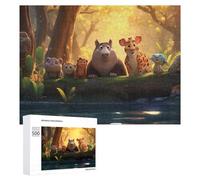 500 PCS Jigsaws for Teenagerss Amazon Jungle Adventure Adult Jigsaw Puzzle Toy Wall Decor Precision Cutting Great Gift for Gaming 500 PCS