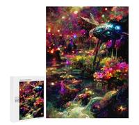 500 PCS Jigsaws for Teenagerss Enchanted Forest Glow -2 Puzzle for Adults Anti-Stress Toys Difficult Hard Birthday Present, Gifts, 500 PCS
