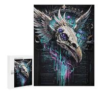 500 PCS Jigsaws for Teenagerss King Technology Phoenix Bone Jigsaw for Teenagerss Stress Reliever Every Piece Is Unique - Deal As Gifts for The Whole Family 500 PCS