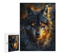 500 PCS Jigsaws for Teenagerss Puzzle Animal Majestic Wolf Jigsaws for Adults Hands-on Game Pattern Assembly Unique Gifts for Birthday And Christmas 500 PCS