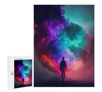 500 PCS Jigsaws for Teenagerss Puzzle Colorful Cloud Tunnel Jigsaws for Adults Hands-on Game Pattern Assembly Unique Gifts for Birthday And Christmas 500 PCS