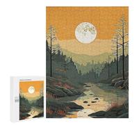 500 PCS Jigsaws for Teenagerss Puzzle Forest Vintage Nature Jigsaws for Adults Hands-on Game Pattern Assembly Unique Gifts for Birthday And Christmas 500 PCS