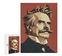 500 PCS Jigsaws for Teenagerss Puzzle Friedrich Nietzsche Jigsaws for Adults Hands-on Game Pattern Assembly Unique Gifts for Birthday And Christmas 500 PCS