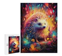 500 PCS Jigsaws for Teenagerss Puzzle Magical Hedgehog Forest -2 Puzzle for Adults Hands-on Game Difficult Hard Parent-child Interaction 500 PCS
