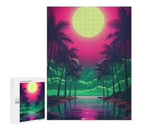 500 PCS Jigsaws for Teenagerss Puzzle Neon Dreamscape Elegance Jigsaws for Adults Hands-on Game Pattern Assembly Unique Gifts for Birthday And Christmas 500 PCS