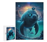 500 PCS Jigsaws for Teenagerss Puzzle Oceanic Giant Adult Jigsaw Puzzle Relaxing Games Pattern Assembly Parent-child Interaction 500 PCS