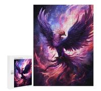 500 PCS Jigsaws for Teenagerss Puzzle Phoenix Rise Mythical Artwork -3 Adult Jigsaw Puzzle Toy Wall Decor But Fun And Humorous Parent-child Interaction 500 PCS