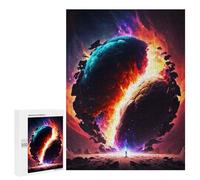 500 PCS Jigsaws for Teenagerss Puzzle Planetary Convergence A Cosmic Dance -1 Jigsaws for Adults Relax Games Improve Memory Unique Gifts for Birthday And Christmas 500 PCS