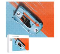 500 PCS Jigsaws for Teenagerss Puzzle Racing Car Speed Artwork -1 Puzzle for Adults Hands-on Game Difficult Hard Parent-child Interaction 500 PCS