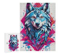 500 PCS Jigsaws for Teenagerss Puzzle Rainbow Howl Jigsaws for Adults Hands-on Game Pattern Assembly Unique Gifts for Birthday And Christmas 500 PCS