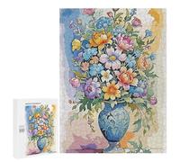 500 PCS Jigsaws for Teenagerss Puzzle Spring Flower Adult Puzzles Relaxing Games Enhance Memory Parent-child Interaction 500 PCS