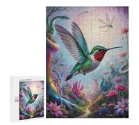 500 PCS Jigsaws for Teenagerss Puzzle Whimsical Hummingbird Teenagers Puzzles Toy Wall Decor Perfect Decoration Unique Gifts for Birthday And Christmas 500 PCS