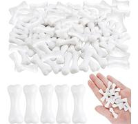500 Pcs Mini Halloween Bones Plastic Skeleton Bones Small Human Caveman Bones White for Halloween Party Decoration Cosplay DIY Supplies