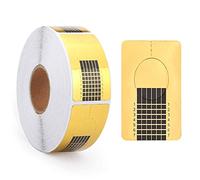 500 Pcs Nail Forms for Acrylic & Poly Gel Extensions | Nail Extension Tips Guide Stickers for Salon & DIY Nail Art