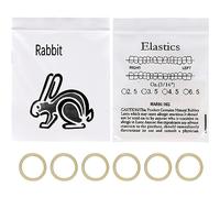 500 pcs Orthodontic Elastic Bands Dental Orthodontic Elastics Latex Rubber Bands (Rabbit 3/16")