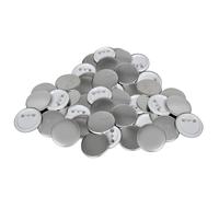 500 pcs PinBack Button Parts 25 mm