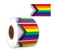 500 Pcs Pride Stickers, Rainbow Stickers, Pride Accessories, LGBTQ Sticker Gifts Decor for Girl Gay Home, Party, Car, Tattoos LGBT Trans Bisexual Self Adhesive Festivals Celebration Decoration