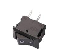 500 Pcs Push Button Switch 10x15mm SPST 2Pin 3A 250V KCD1 Snap-in On/Off Boat Rocker Switch 10MM*15mm Black