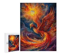 500 PCS Puzzle for Adults Abstract Phoenix Puzzle For Teenagers Improve Memory Every Piece Is Unique - Learning Educational Toys 500 PCS