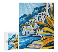 500 PCS Puzzle For Adults Amalfi Coast II Adult Jigsaw Puzzle Anti-Stress Toys Enhance Memory Help The Brain Exercise 500 PCS